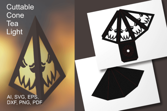 Angry Scary Faces 3D SVG Shapes Review