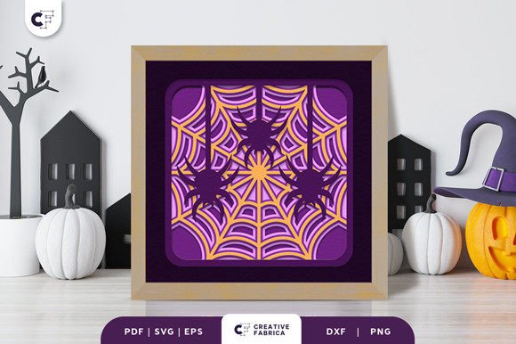 Review: 3D Spider Web Layered Paper Cut SVG for Embroidery