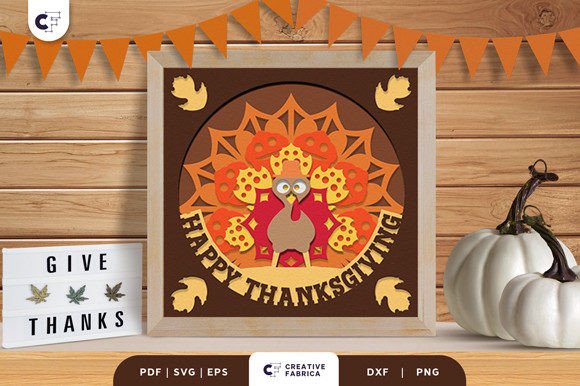 Review: Happy Thanksgiving Turkey 3D SVG for Pros