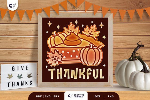 Review: Thanksgiving Pumpkin Pie 3D Light Box Design