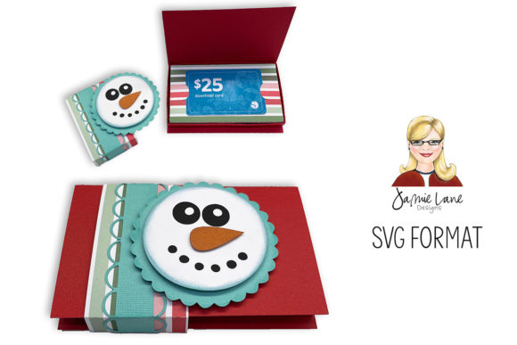 Snowman Gift Card Box: A 3D SVG Review for Gift Boxes