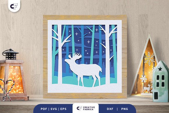 Winter Forest 3D SVG: A Designer's Review