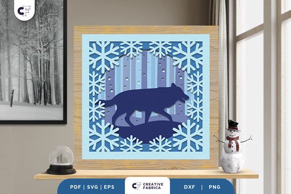 Winter Forest 3D SVG: A Publisher's Review