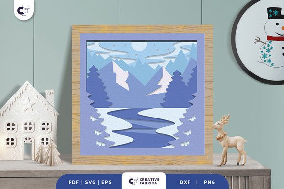 Winter River 3D SVG: A Seasonal Brand Asset Review